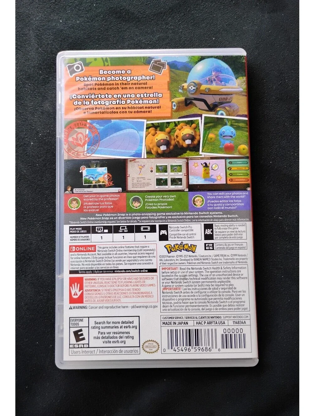 New Pokémon Snap Nintendo Switch